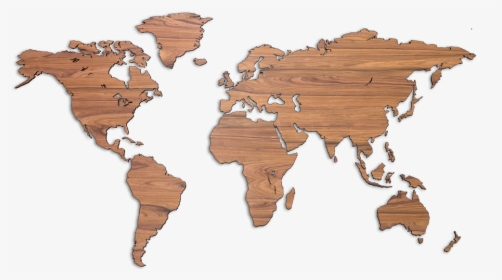 Laser Cut Wood World Map, HD Png Download, Transparent PNG