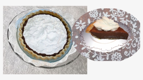 Choc Pie Plus Slice - Whipped Cream Pie, HD Png Download, Transparent PNG