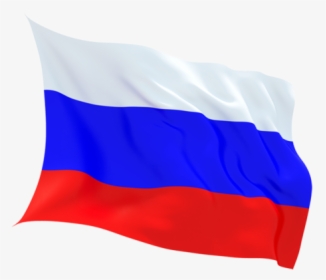 Waving Russian Flag - Christmas In Russia Flag, HD Png Download, Transparent PNG