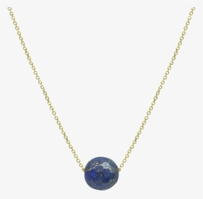 Κολιέ Ζώδιο - Lapis Lazuli - Ζυγός - Κιτρινο, K9, Γυαλιστερο, - Necklace, HD Png Download, Transparent PNG