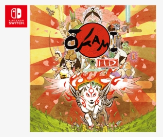 Okami Hd Nintendo Switch , Png Download - Okami Hd Ps4 Box, Transparent Png, Transparent PNG
