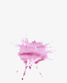 Purple Watercolor Splash, HD Png Download, Transparent PNG