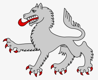 Transparent Wolf Clipart Free - Wolf Coat Of Arms Png, Png Download, Transparent PNG