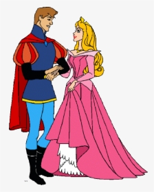 Sleeping Beauty Clipart Prince And Princess Wedding - Aurora And Prince Philip, HD Png Download, Transparent PNG
