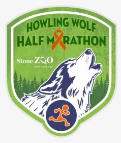 2017 Howling Wolf Logo Final - Howling Wolf Half Marathon Course, HD Png Download, Transparent PNG