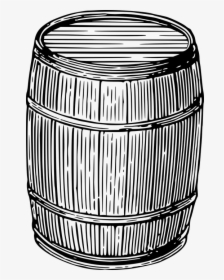 Ale, Barrel, Beer, Cask, Container, Keg, Wine, Wood - Barrel Coloring Page, HD Png Download, Transparent PNG