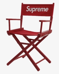 Transparent Director S Chair Png - Supreme Directors Chair Red, Png Download, Transparent PNG