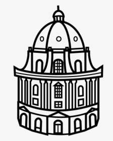 Oxford Radcliffe Camera Building - Oxford Radcliffe Camera Drawing, HD Png Download, Transparent PNG
