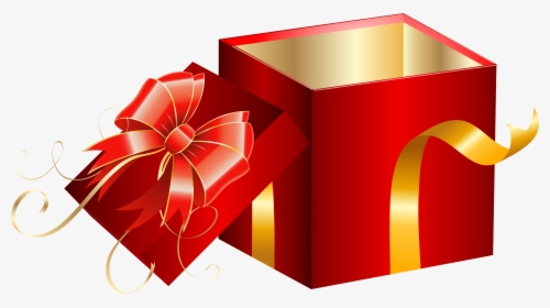 Great Clipart Present Gift Box Graphics Illustrations - Opened Gift Box Png, Transparent Png, Transparent PNG