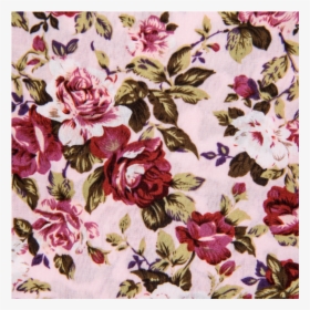 Cotton Poplin Printed Romantic Rose Pattern Light Pink - Garden Roses, HD Png Download, Transparent PNG
