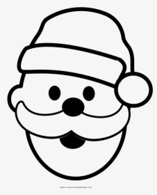 Papai-noel Coloring Page - Drawing, HD Png Download, Transparent PNG