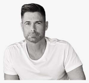 Rob Lowe Black And White - Rob Lowe, HD Png Download, Transparent PNG