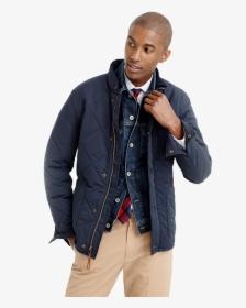 African American People Png - J Crew Sussex Jacket Navy, Transparent Png, Transparent PNG