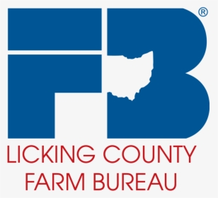 Licking Fb Logo Stacked Color - Ohio Farm Bureau Federation, HD Png Download, Transparent PNG