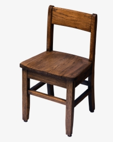 Old Wooden Png Stickpng - Wooden Chair Clip Art, Transparent Png, Transparent PNG