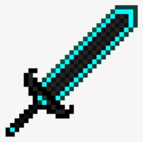 Espadadominecraft Espada Minecraft - Minecraft Epic Diamond Sword, HD Png Download, Transparent PNG