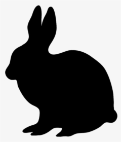 Bunny - Animal Silhouette Clipart, HD Png Download, Transparent PNG