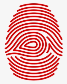 Fingerprints Clipart Black And White - Clear Background Fingerprint Png, Transparent Png, Transparent PNG