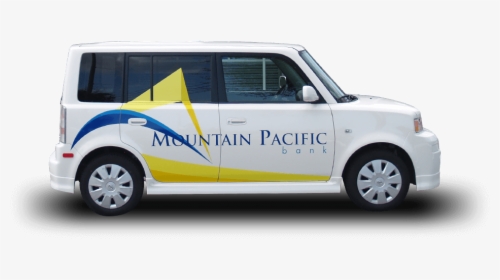 The Mountain Pacific Bank Mobile Banking Car - Mini E, HD Png Download, Transparent PNG