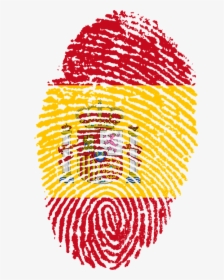España, Bandera, Huella Digital, País, Orgullo - Spain Flag Fingerprint, HD Png Download, Transparent PNG