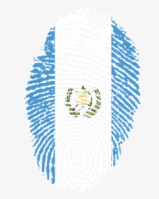 Guatemala, Bandera, Huella Digital, País, Orgullo - Nigeria Flag Fingerprint, HD Png Download, Transparent PNG