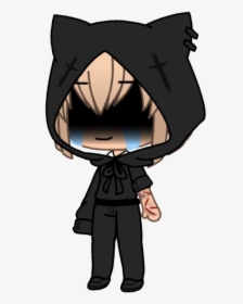 #gachalife #gacha #triste #sad #freetoedit - Gacha Triste, HD Png Download, Transparent PNG