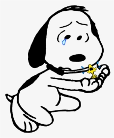 Snoopy Chorando, HD Png Download, Transparent PNG