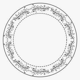 Circle Border Black And White, HD Png Download, Transparent PNG