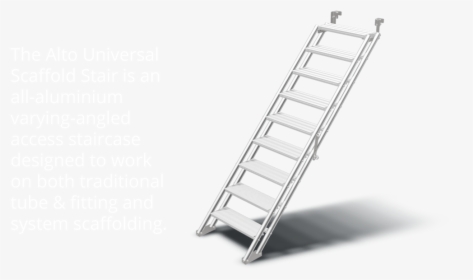 Alto Universal Scaffold Stair - Stairs, HD Png Download, Transparent PNG