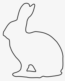 Rabbit Outline Png, Transparent Png, Transparent PNG