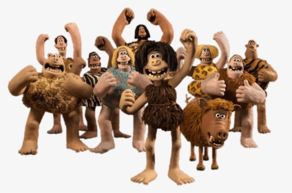 Early Man Tribe Cheering - Early Man Png, Transparent Png, Transparent PNG