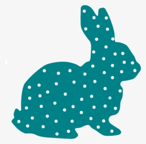 Polka Dot Bunny Clip Art, HD Png Download, Transparent PNG