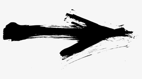 Banner Grunge Arrow Png - Transparent Graffiti Arrow, Png Download, Transparent PNG