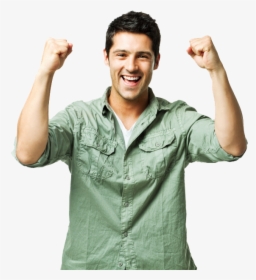 Person Cheering Png , Png Download - Man Cheering Png, Transparent Png, Transparent PNG