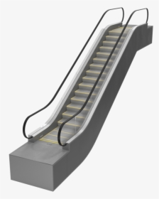 Escalator Black And White, HD Png Download, Transparent PNG