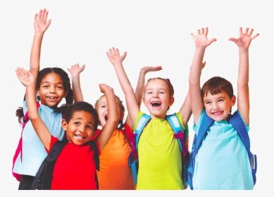 Cheering - School Childs, HD Png Download, Transparent PNG
