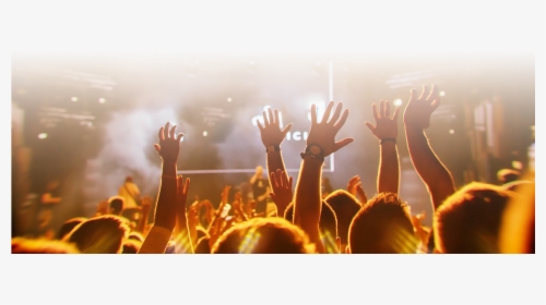Transparent People Cheering Png - Concert, Png Download, Transparent PNG