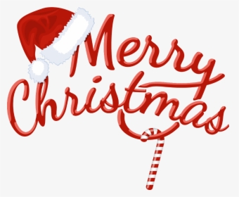 #merrychristmas #christmas #word #wish #red #hat #candycane - 聖誕 快樂 Png, Transparent Png, Transparent PNG