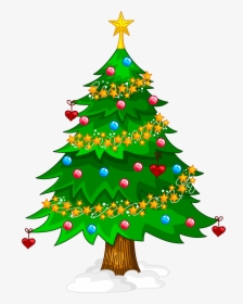Christmas Tree Clipart Transparent Pencil And In Color - Christmas Tree Clipart Png, Png Download, Transparent PNG