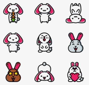 Bunnies Avatars - Cartoon, HD Png Download, Transparent PNG