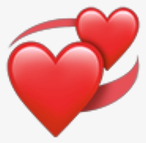 Transparent Corazon Rojo Png - Ios Heart Emoji Png, Png Download, Transparent PNG