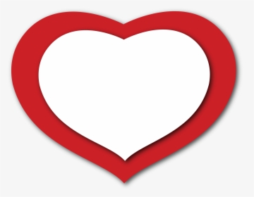 Red Heart Shape Clipart - Transparent Red Heart Png, Png Download, Transparent PNG