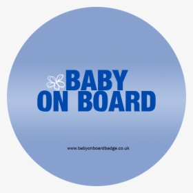 Baby On Board Blue - Dave Hubbard, HD Png Download, Transparent PNG