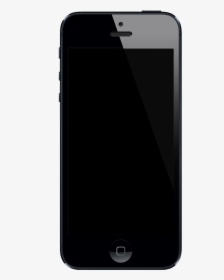 Black Iphone 7 Png - Transparent Background Black Iphone Png, Png Download, Transparent PNG