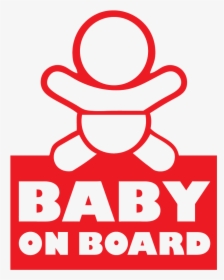 Baby On Board - Illustration, HD Png Download, Transparent PNG