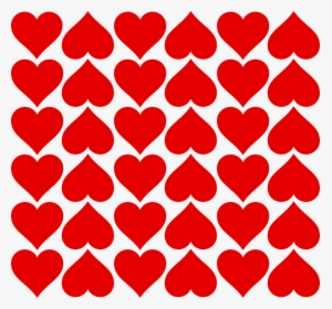 Corazón, El Amor, Patrón, Rojo, San Valentín - Free Vector Hearts, HD Png Download, Transparent PNG