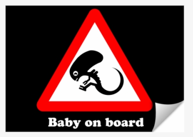 Baby On Board Alien, HD Png Download, Transparent PNG