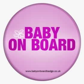 Baby On Board Badge - Bombardier, HD Png Download, Transparent PNG