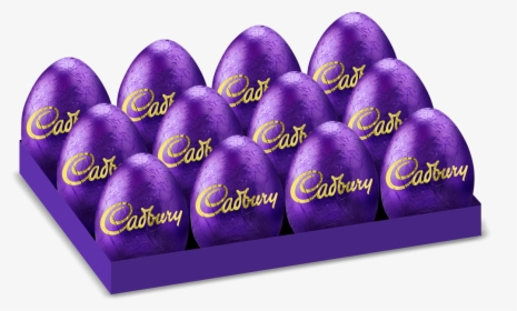 Cadbury Dairy Milk Easter Egg (box Of 12) - Cadbury, HD Png Download, Transparent PNG