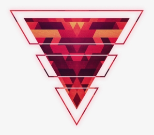 Red Geometric Triangle, HD Png Download, Transparent PNG